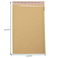 Enveloppe Bulle (235 x 350 + 40 mm)