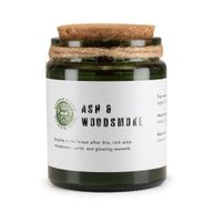 Bougie En Cire de Soja Avec Mèche en Bois – Cendre & Fumée de Bois
