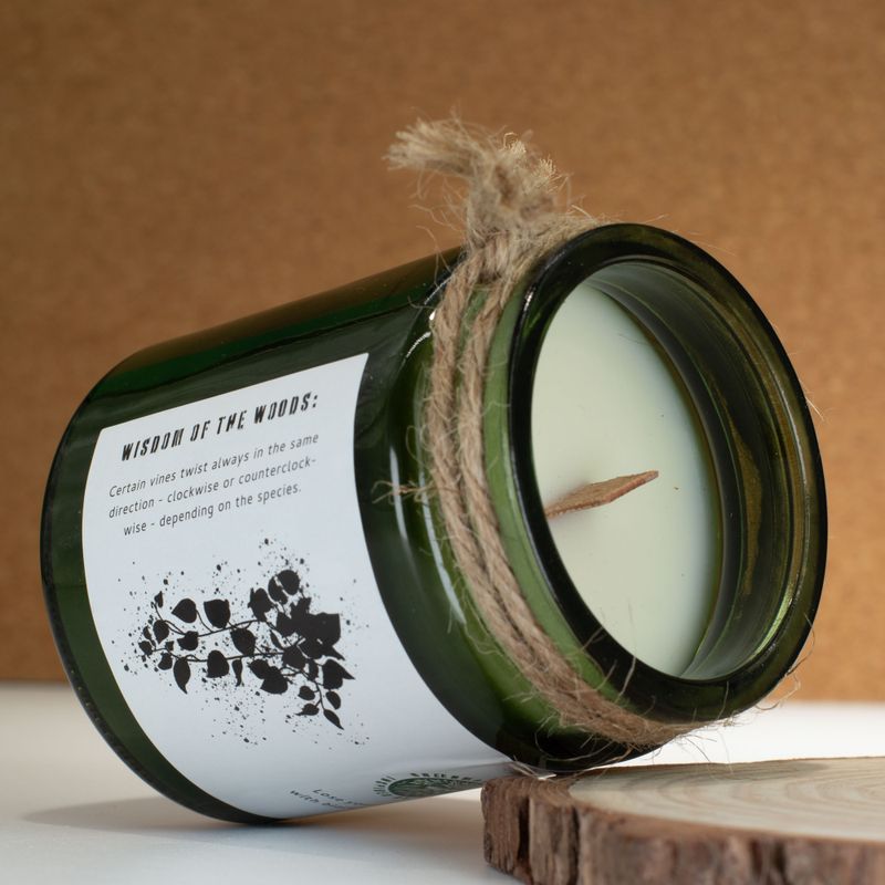 Bougie Woodwick au soja - Vigne du Crépuscule