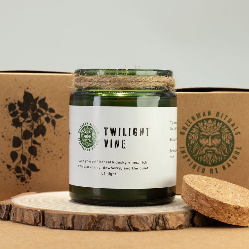 Bougie Woodwick au soja - Vigne du Crépuscule