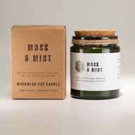 Bougie En Cire de Soja Avec Mèche en Bois – Mousse & Brume