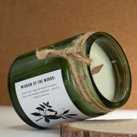 Bougie En Cire de Soja Avec Mèche en Bois – Sauge & Bois de Menthe