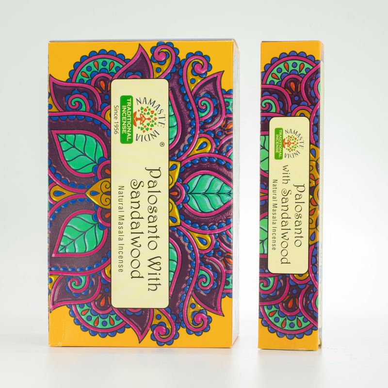 Encens Masala Namaste Mandala – Palo Santo & Bois de Santal