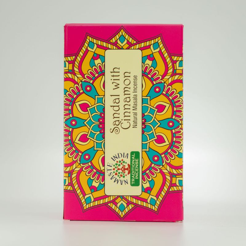 Encens Masala Namaste Mandala – Santal & Cannelle