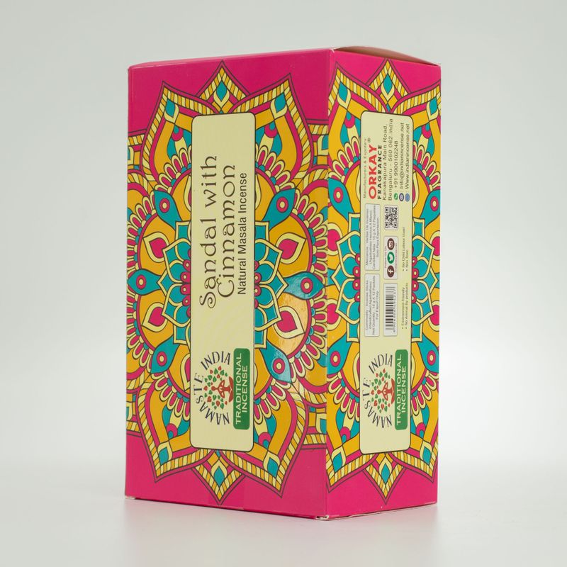 Encens Masala Namaste Mandala – Santal & Cannelle