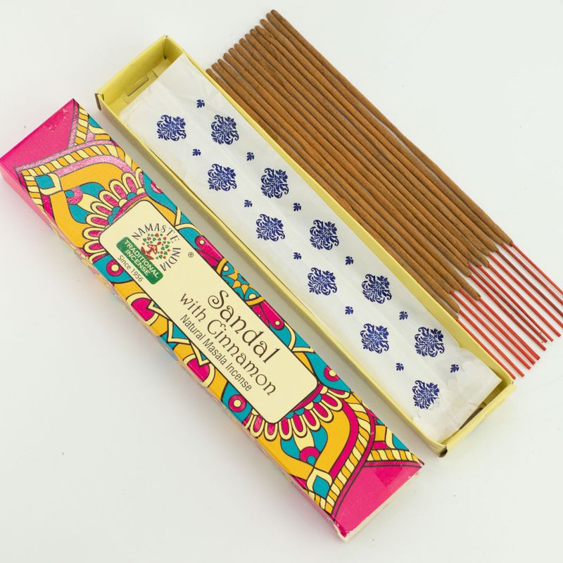 Pack de Démarrage Encens Masala Namaste Mandala (6x8 Parfums) (09-16)