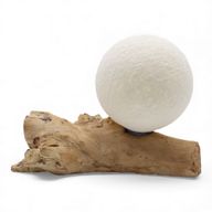 Lampe DriftGlow – Abat-jour Luna Ivoire en Coton