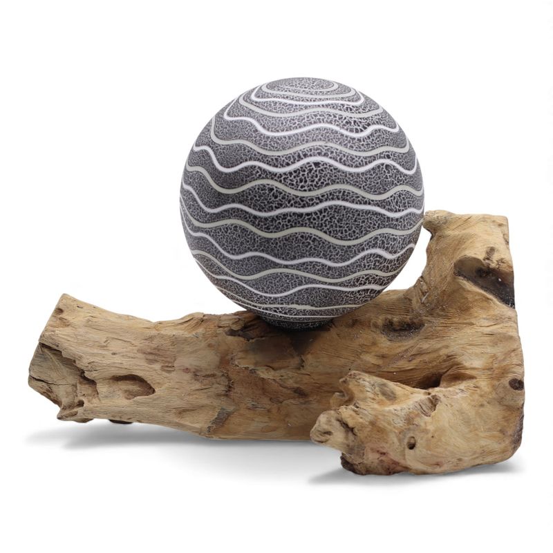 Lampe DriftGlow – Abat-jour Luna Gris