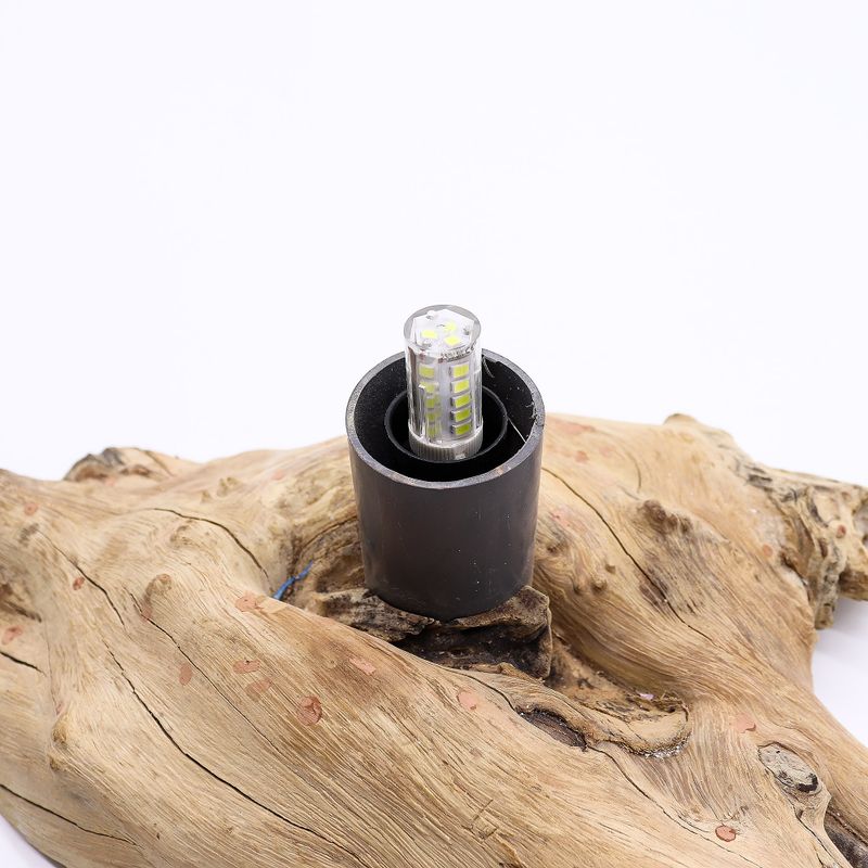 Lampe DriftGlow – Abat-jour Luna Ivoire en Coton