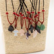 Colliers Cordon avec Pendentifs en Pierre – Collection Spirituelle (assortie)
