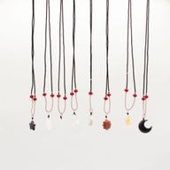 Colliers Cordon avec Pendentifs en Pierre – Collection Céleste (assortie)