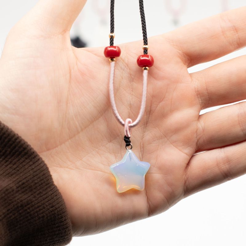 Colliers Cordon avec Pendentifs en Pierre – Collection Céleste (assortie)