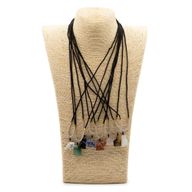 Colliers Cordon avec Pendentifs en Pierre – Collection Animaux (assortie)