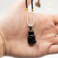 Colliers Cordon avec Pendentifs en Pierre – Collection Animaux (assortie)