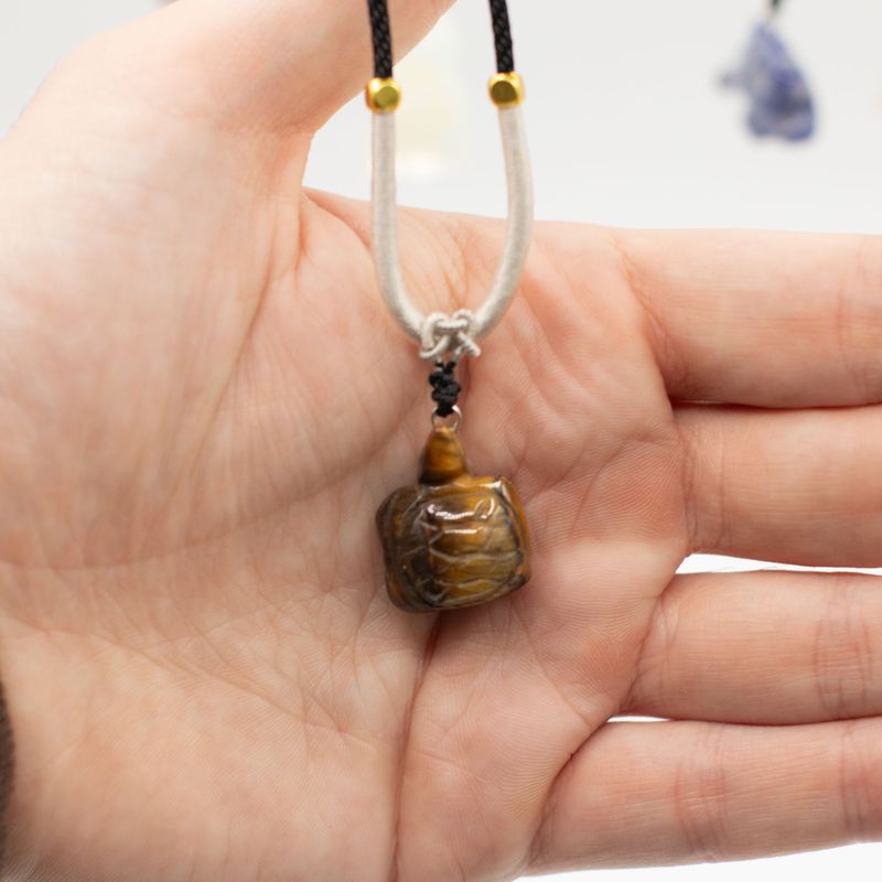 Colliers Cordon avec Pendentifs en Pierre – Collection Animaux (assortie)