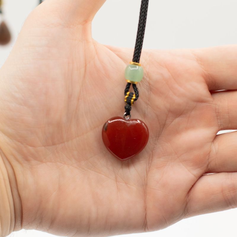 Colliers Cordon avec Pendentifs en Pierre – Collection Botanique (assortie)