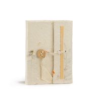 Mini Carnet Lokta aux Fleurs Mélangées