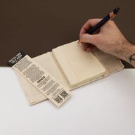 Mini Carnet Lokta aux Fleurs Mélangées