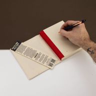 Carnet Moyen Lokta Feuille de Bodhi