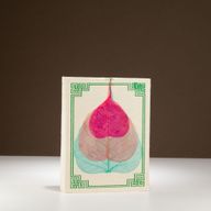 Carnet Moyen Lokta Feuille de Bodhi