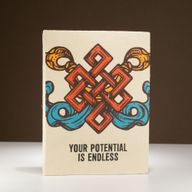 Grand Carnet Lokta Inspiration – « Your Potential » – avec Marque-page