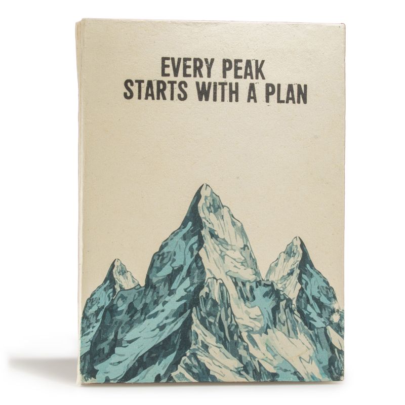 Grand Carnet Lokta Inspiration – « Every Peak » – avec Marque-page