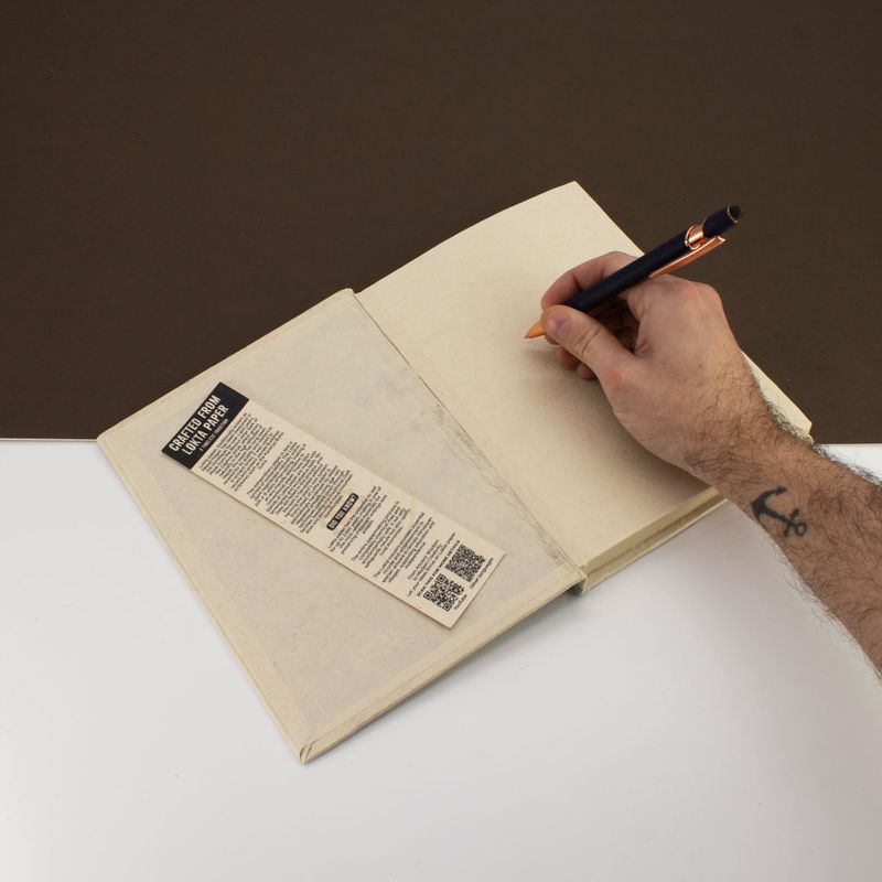 Grand Carnet Lokta Inspiration – « Every Peak » – avec Marque-page