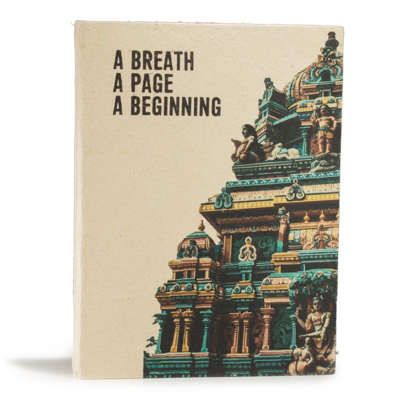 Grand Carnet Lokta Inspiration – « A Breath » – avec Marque-page