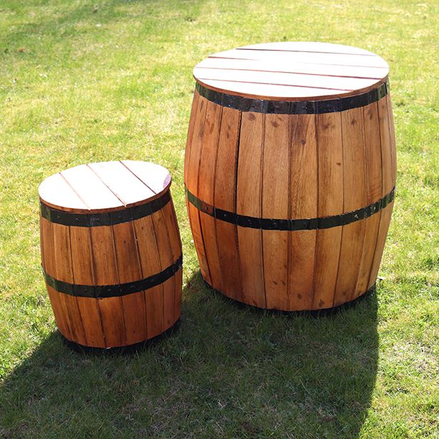 Tabouret Baril de Bière - Naturel