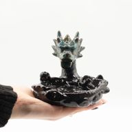 Brûleur d'encens à reflux - Grand bassin de dragon