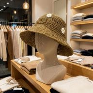 Chapeau De Soleil En Paille – Café Et Marguerites