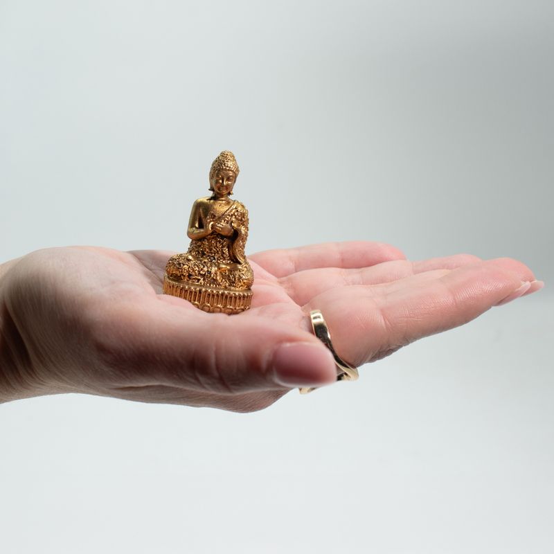 Dieux miniatures en laiton - Bouddha (60 g) - 48 mm