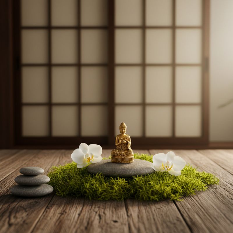 Dieux miniatures en laiton - Bouddha (60 g) - 48 mm