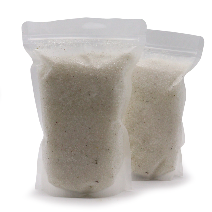 Mélanges de Sels de Bain Epsom Avoine & Miel – Mélange Spa Hydratant 800 g – Marque Blanche