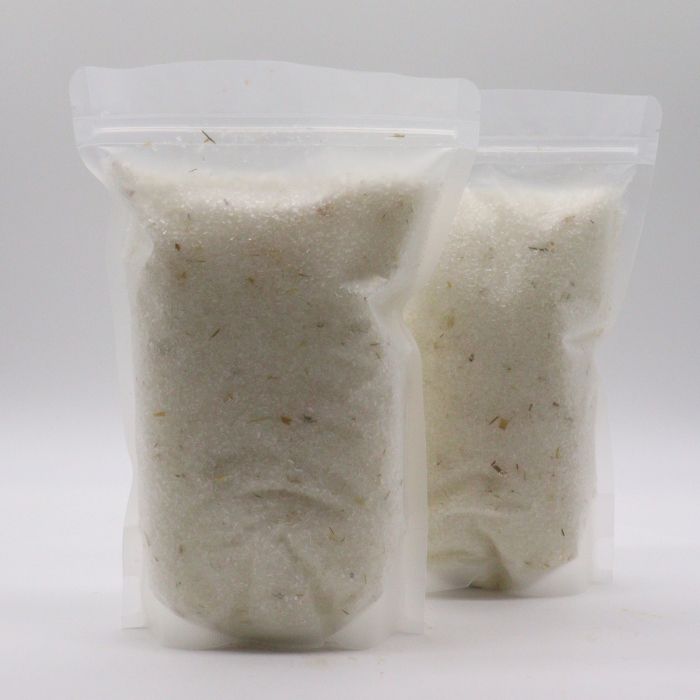 Mélanges de Sels de Bain Epsom Menthol – Récupération Tête aux Pieds 800 g – Marque Blanche