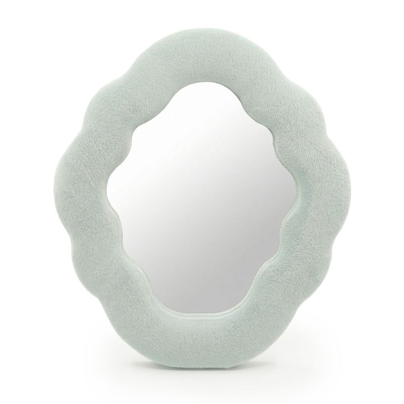 Miroir Souple Ondulé – Nuage – Bleu Nuage – 28x24x2,3 cm