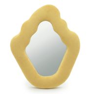Miroir Souple Ondulé – Flamme – Orange Marigold – 23x27,5x2,3 cm