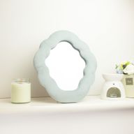 Miroir Souple Ondulé – Nuage – Bleu Nuage – 28x24x2,3 cm