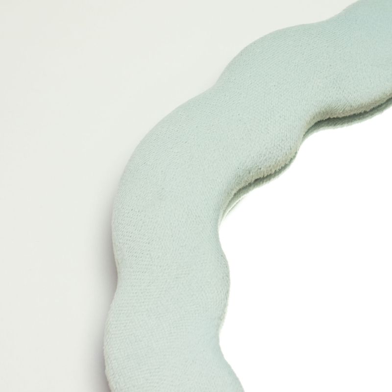Miroir Souple Ondulé – Nuage – Bleu Nuage – 28x24x2,3 cm