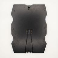 Miroir Souple Ondulé – Cadre Épais – Bleu Roi – 30,5x22,5x2,3 cm