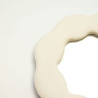 Miroir Souple Ondulé – Fleur – Pierre – 25,4x25,4x2,3 cm