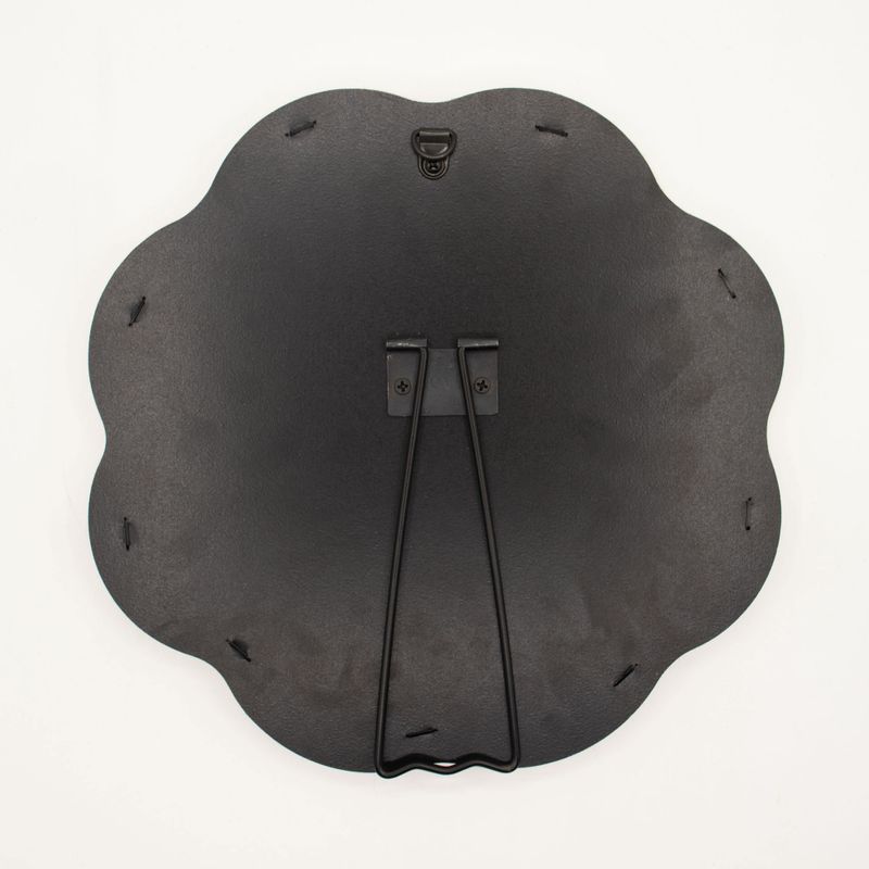 Miroir Souple Ondulé – Fleur – Pierre – 25,4x25,4x2,3 cm