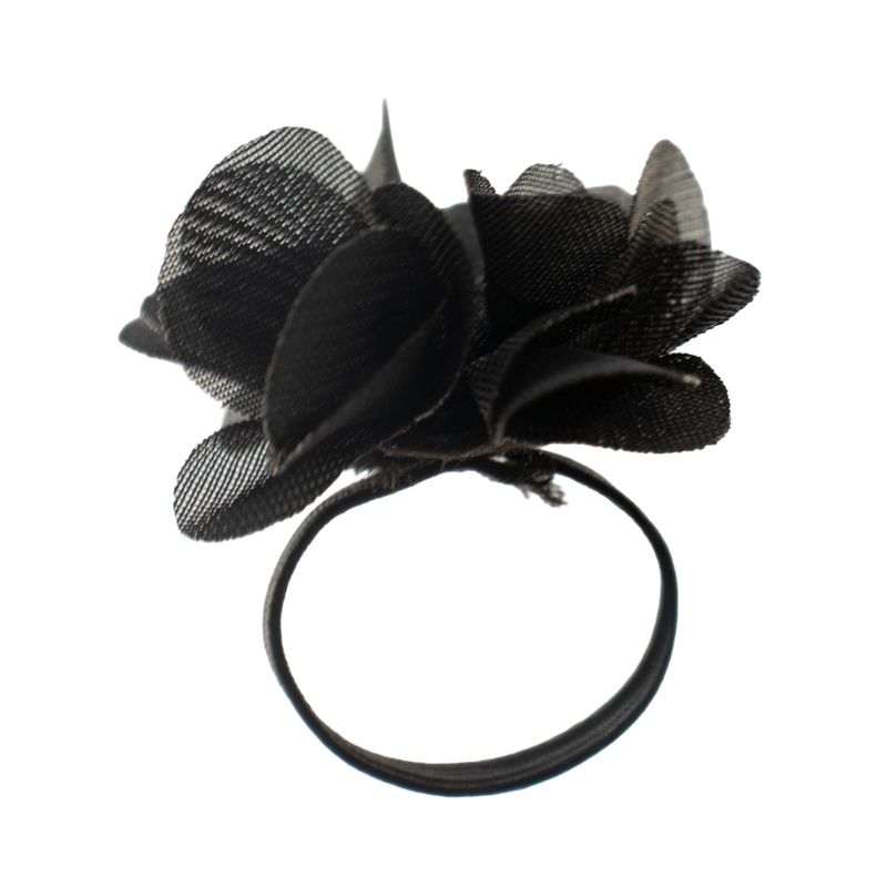 Anneaux Diffuseurs en Chiffon Parfumé - Noir