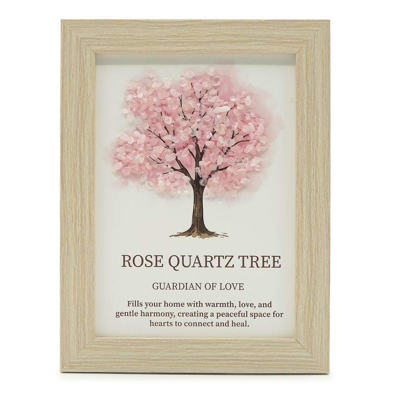 Photo de Pierre Précieuse – Arbre De Vie – Quartz Rose