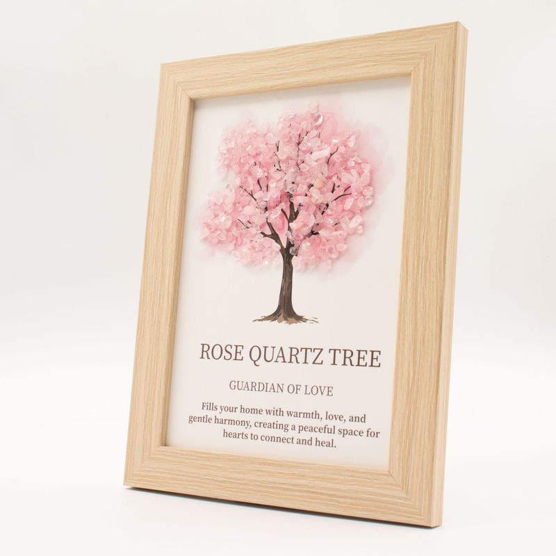 Photo de Pierre Précieuse – Arbre De Vie – Quartz Rose