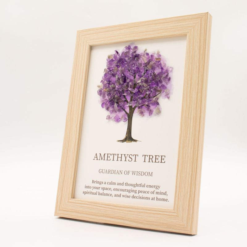 Photo de Pierre Précieuse – Arbre De Vie – Améthyste