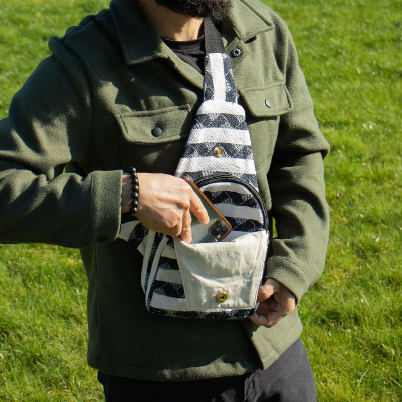 Sacs Naturels Jacquard - Atlas Nomade - Sac Bandoulière