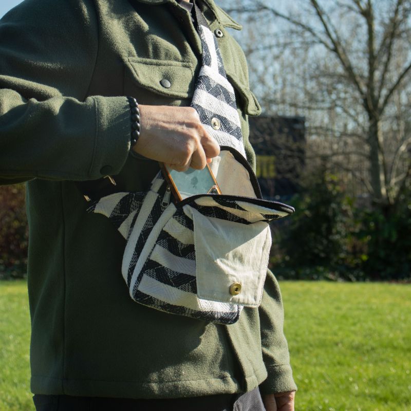 Sacs Naturels Jacquard - Atlas Nomade - Sac Bandoulière