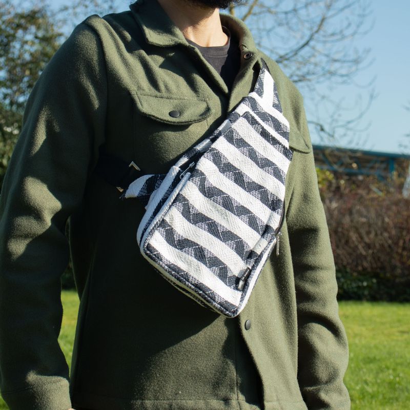 Sacs Naturels Jacquard - Atlas Nomade - Sac Bandoulière