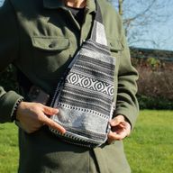 Sacs Naturels Jacquard - Caravane Urbaine - Sac Bandoulière